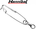 Hannibal Inox safety pin with twist 11cm