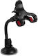 Soft Tube Holder Car Mobile Mount with Clip-Peg Black