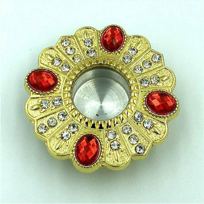 Reliquary Screw with Red Stones