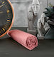 Cokitex Sheet Semi Double with Elastic 120x200+25cm. Angel Dusty Pink