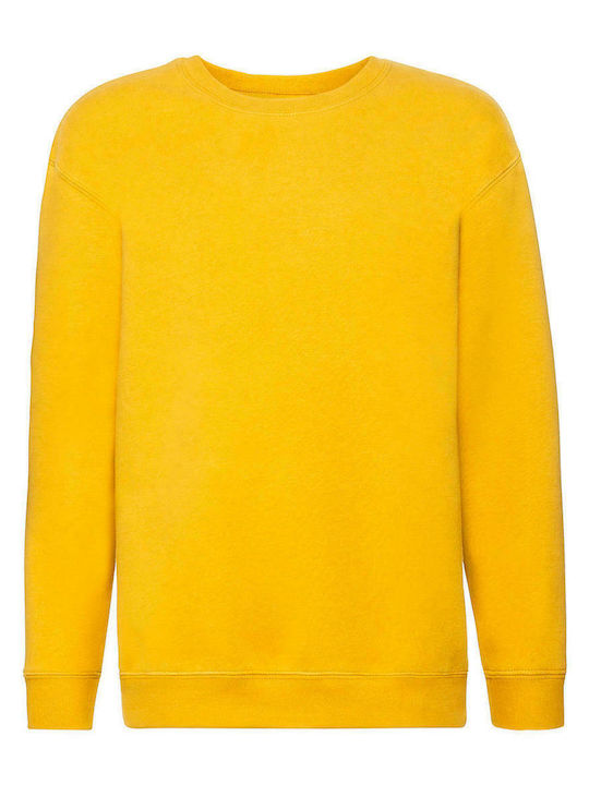 Fruit of the Loom Kids Sweatshirt Yellow