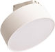 Eurolamp Μονό LED Φυσικό Λευκό Σποτ σε Λευκό Χρώμα