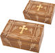 IconsGR Weihrauchfass mit Metallkreuz 2Stück