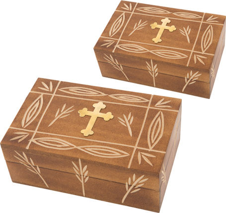 IconsGR Weihrauchfass mit Metallkreuz 2Stück