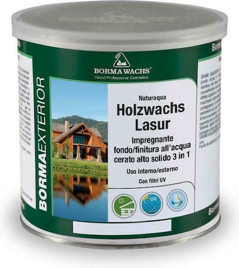 Borma Wachs Naturaqua Holz Lasur Wasser 146 Wenge Matt 20Es