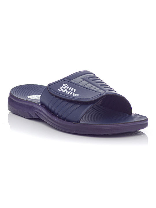 Sunshine Men's Slides Blue