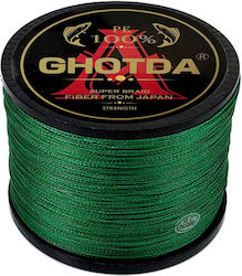 Ghotda Fish-0039 Νήμα Τετράκλωνο Πράσινο 35lb 0.28mm 1000m 1000m