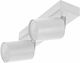 Orno Double Spot with Socket GU10 in White Color