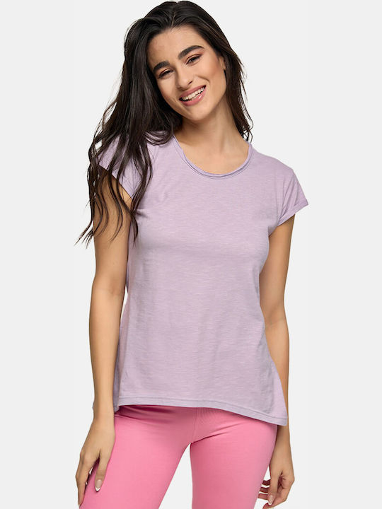 Bodymove Γυναικείο T-shirt Lillac