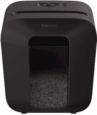 Fellowes LX25M Cross Cut 6-Sheet Paper Shredder