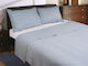 Kipper Duvet Cover Set Cotton Single with Pillowcase 160x250 Rainbow 5206952011469-1 Blue