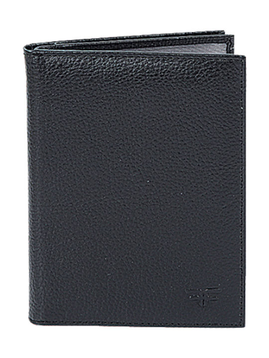 Leather Men's Wallet Cards Black