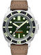 Spinnaker Hull Diver Men's Watch 42mm Automatic with Brown Leather Strap