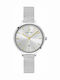 Pierre Lannier Echo Women's Watch with Silver Metal Bracelet