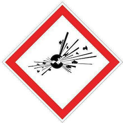 CLP Warnschild Diverse gefährliche Materialien 25x25cm CLP Warnschild Diverse gefährliche Materialien 25x25cm
