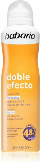 Babaria Doble Efecto Дезодорант Silky Skin 48h Дезодорант 48h в Спрей 200мл