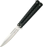 Amont Third Butterfly Knife Black with Blade made of Stainless Steel