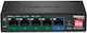 Trendnet TPE-TG51G v1.0R Unmanaged L2 PoE+ Switch με 5 Θύρες Gigabit (1Gbps) Ethernet