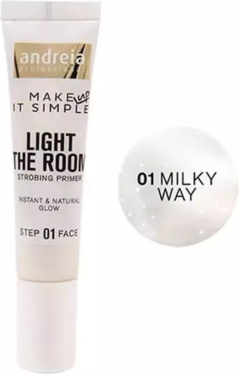 Andreia Professional Andreia Room Strobing Primer Grundierung 01 Milky Way 14ml