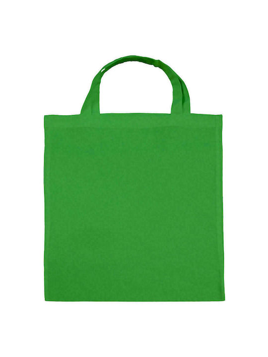 Jassz 3842-SH Βαμβακερή Τσάντα για Ψώνια σε Πράσινο χρώμα