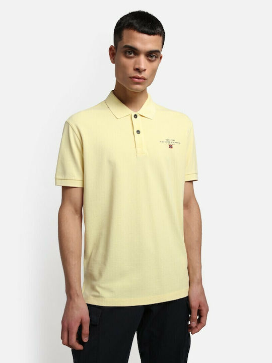 Napapijri Elbas Polo T-shirt Banana NP0A4GDL-YB5