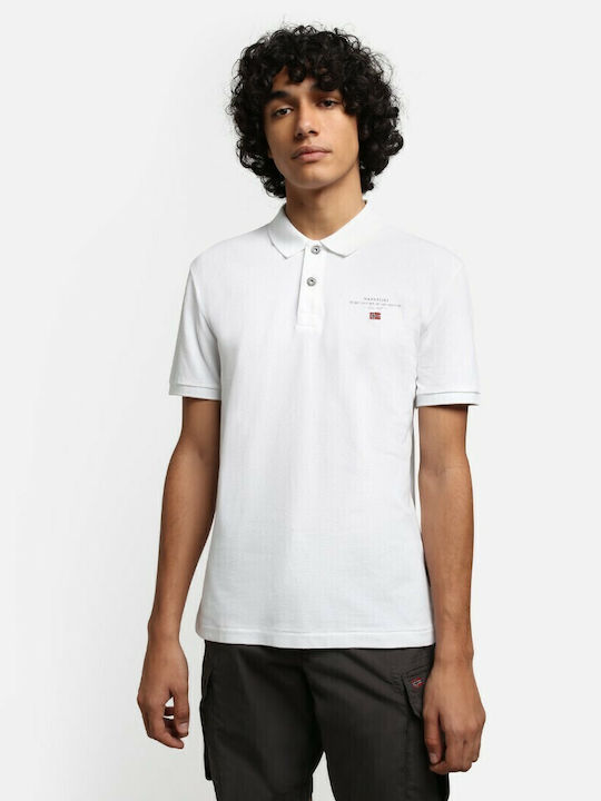 Napapijri Elbas Polo T-shirt Bright White NP0A4...