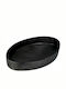 InTheBox Oko Metal Oval Tavă de Servire în Culoare Negru 47.5x29.5x6cm 022447 1buc