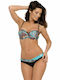 Marko Bikini Set Bra & Slip Bottom with Detachable Straps