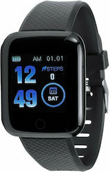 Stamina Willman Smartwatch with Heart Rate Monitor (Black)