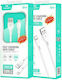 Leewello SJX-187 USB 2.0 Cable USB-C male - USB-A White 3m