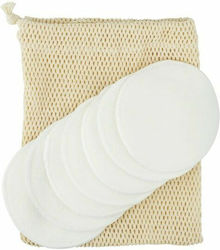 Reusable Cotton Pads - 7-day kit - organic cotton DISQUES COTON REUTILISABLES-19 X7