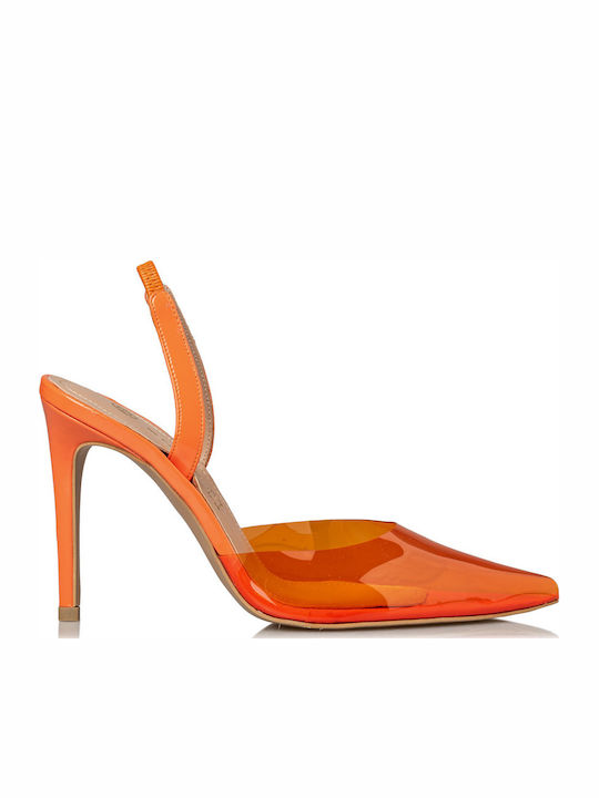 Envie Shoes Γόβες Πορτοκαλί