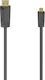 HAMA Cablu HDMI 1.4 High Speed 1080p 120Hz HDMI De Sex Masculin - Micro USB Masculin 1.5m Negru