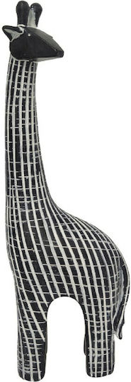 InTheBox Декоративен Слон от Полирезин Kamilo 1 в Black - White 12x7x36см 1бр