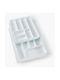 Agoform Opening Plastic Drawer Cutlery Tray 34x48x6cm White