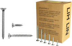 Lih Lin MDF Screw Phillips Galvanized with Diam...