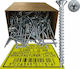 Lih Lin MDF Screw Phillips Galvanized with Diameter M3.5 and Length 25mm 100pcs