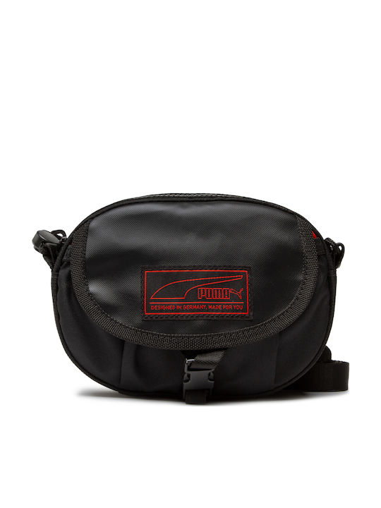Edge Compact Portable Geantă pentru bărbați De umăr / tip crossbody Neagră