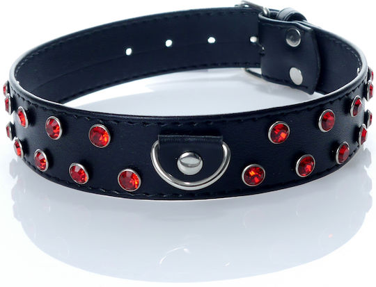 Boss Of Toys Κολάρο Black / Red Crystal