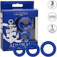 Calexotics Admiral Cock Ring Set Blue