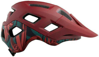 Lazer Coyote Mountain Bicycle Helmet with MIPS Protection Red