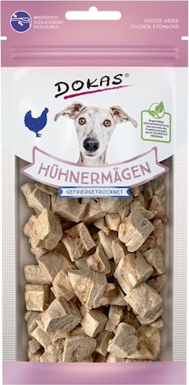 Dokas Stomach Freeze-Dried Λιχουδιές Σκύλου με Κοτόπουλο 22gr