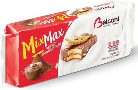 Balconi Τάρτα Mixmax Chocolate (10x350gr)