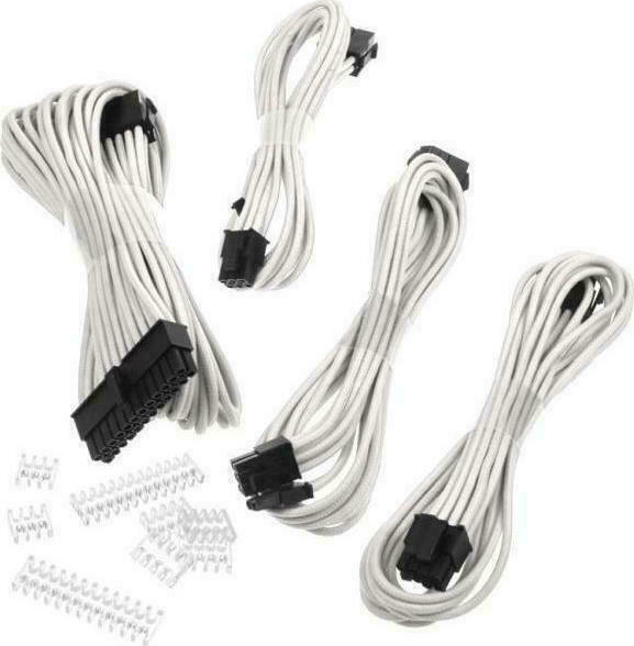 Phanteks Extension Cables Combo 0.5m Λευκό (PHCBCMBO_WT) Skroutz.gr