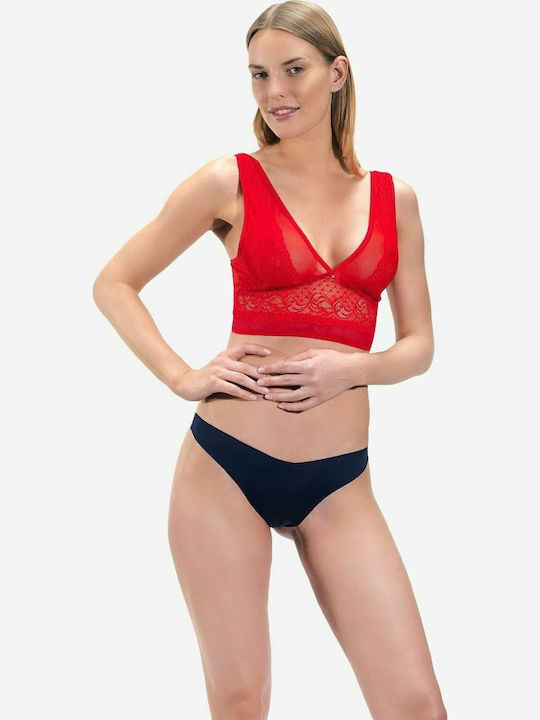 CottonHill Bralette Σουτιέν Κόκκινο