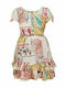 Children's Dress Short Sleeve Ecru
