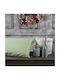 Cokitex Power Nap Pillowcase Set with Envelope Cover Sage 50x70cm.