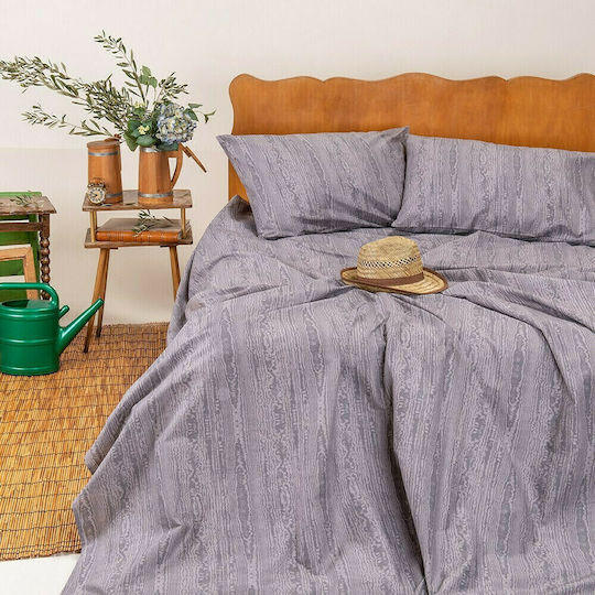 Melinen Mouare Σετ Μαξιλαροθήκες Grey 50x70εκ.