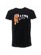 TRICOU CU LOGO IMPRIMAT DR.FAKE FELINE NEGRU