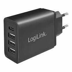 LogiLink PA0221 27W Mobile Phone Charger Adapter